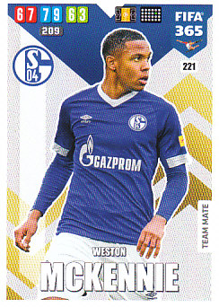 Weston McKennie Schalke 04 2020 FIFA 365 #221